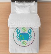 Cancer Duvet Cover - Twin | Zodiac Series 1 - Beyond T-shirts